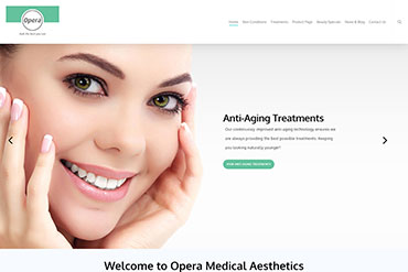 Opera Med Wordpress Website