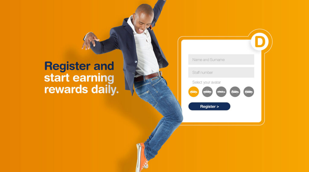 Dial Direct employee training microsite registration interface developed by KickStart Online in collaboration with Humankind