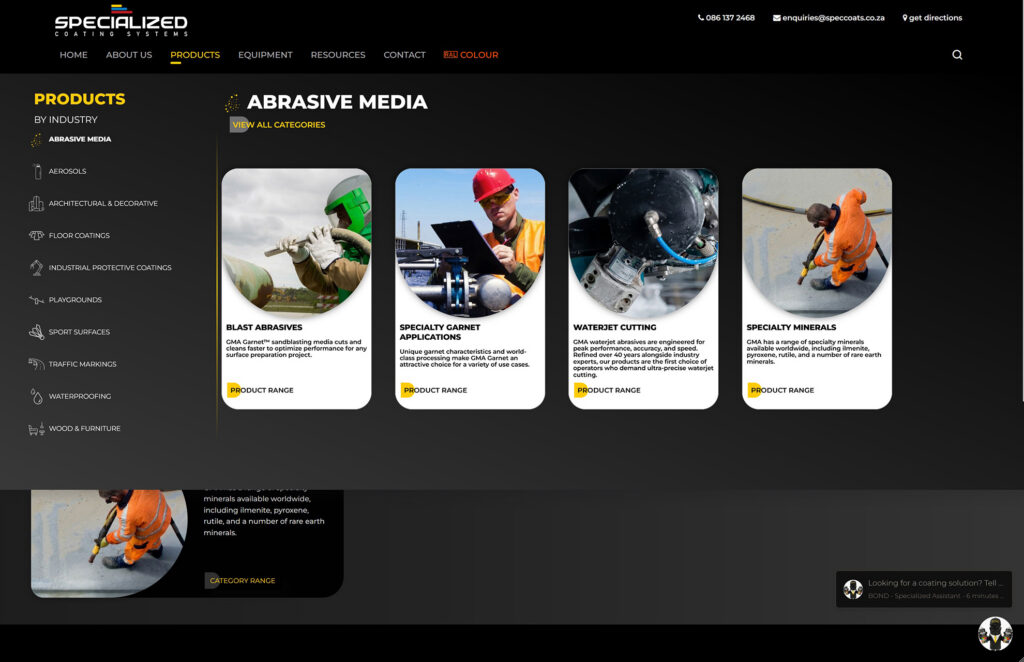 Product Navigation